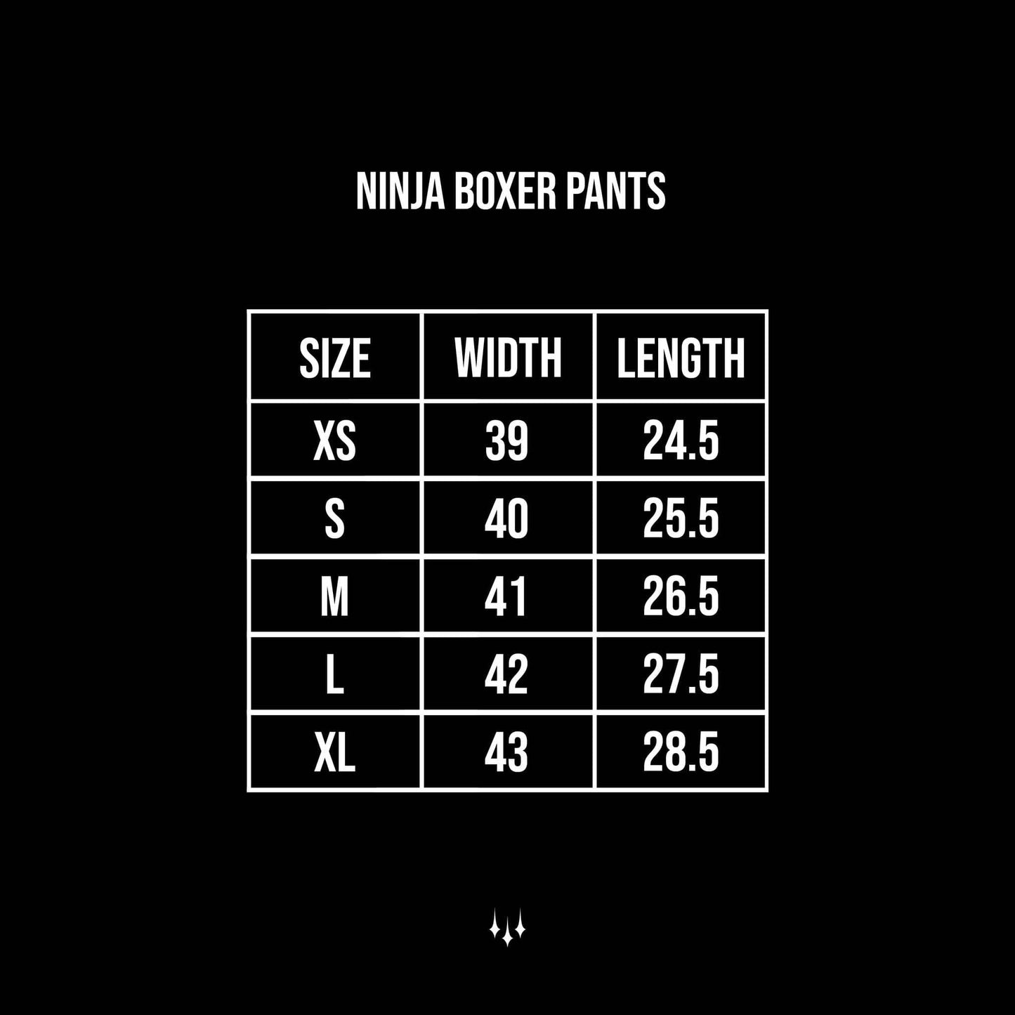 NINJA BOXER PANTS