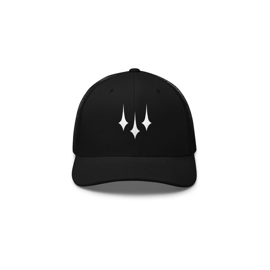 ISSA TRUCKER HAT - BLACK