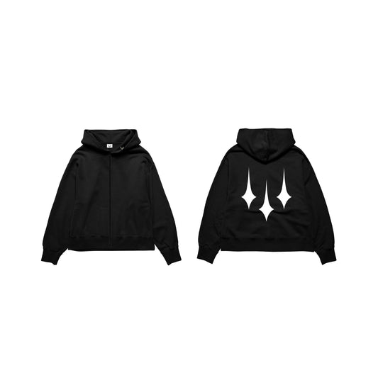 OG TRINITY FULLZIP HOODIE - OVERSIZED
