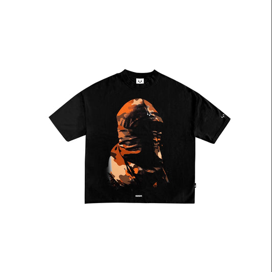 HABIBI CAMOU ORANGE - OVERSIZED